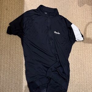 Rapha Midnight Black Cycling Top with White Detail